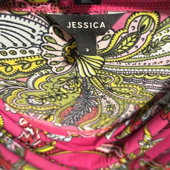 Jessica brand size 2 dress pink. - Picture 2 of 3